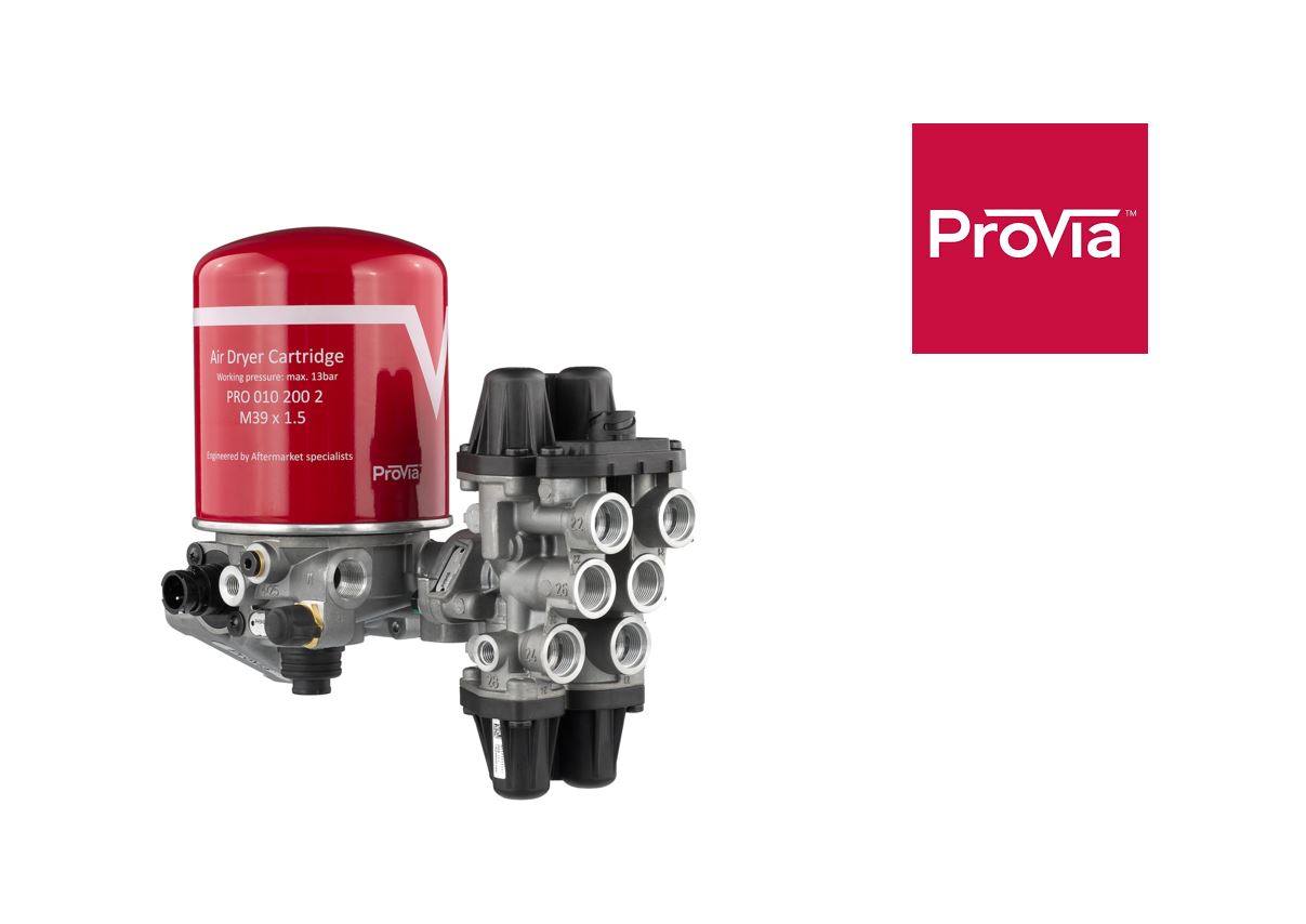 NOVO U PONUDI - zamjenski dijelovi PROVIA (WABCO brand)