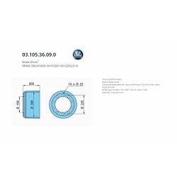 DOBOŠ BPW 300X200