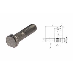 VIJAK KOTAČA SAF M22x1,5x83mm