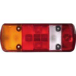 STAKLO ŠTOP LAMPE MAN TGA/M/L/X, VOLVO, MB ATEGO, 5 POLJA, L=D