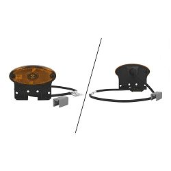 GABARITNA LAMPA ASPOCK OVALNA FLATPOINT II, 74X102X22, ŽUTA - OE