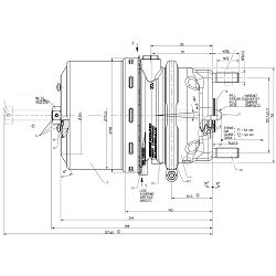 TRISTOP CILINDAR 20/24 IBV, 64/64 - WABCO