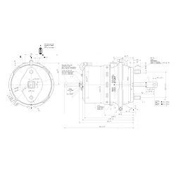 TRISTOP-CILINDAR 27/24, 65/65 - WABCO -DAF