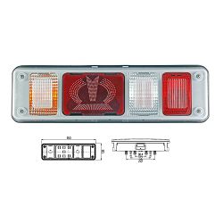 ŠTOP LAMPA KRONE LIJEVA BIJELA PODLOGA, LED/P21W, 24V