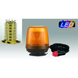 ROTIRKA MAGNETNA ŽUTA, 12V, LED