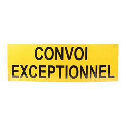 NALJEPNICA IZVANREDNI PRIJEVOZ "CONVOI EXCEPTIONNEL" (1200 x 400mm) - ŽUTA