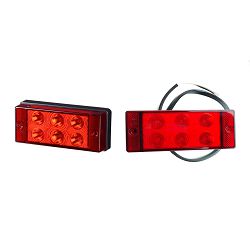 STRAŽNJA LED CRVENA LAMPA 107X45, L=D