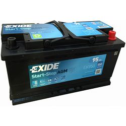 AKUMULATOR EXIDE 95Ah/850A AGM (D+ Standardni polovi) 353x175x190 