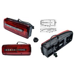 ŠTOP LAMPA LIJEVA, FULL LED, 24V, MAN - AM