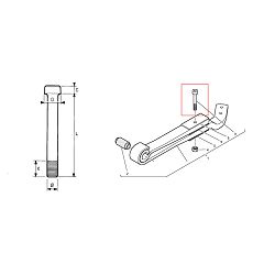 VIJAK GIBNJA POGONA RENAULT M16X2,00-125