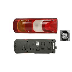 STRAŽNJA STOP LAMPA LIJEVA, LED, 24V, MERCEDES ACTROS 4, AROCS 11r