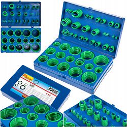 SET GUMICA O-RING 419 KOM (DIMENZIJE U OPISU), ZELENE