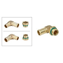 SET SPOJNICA + VIJAK CIJEVI VOLANA VOLVO, (koljeno; M26x1 vanjski/20/22mm; za servo upravljanje/pumpu vode)