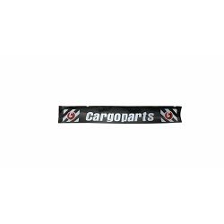 BLATARICA STRAŽNJA S NATPISOM CARGOPARTS, 380x2400mm (2400X380, LAJSNA 116248)