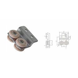 ROLER BOČNOG JEDRA PRIKOLICE, TANDEM SCS, 25X65 - SCHMITZ
