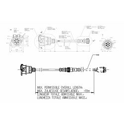 SPOJNI KABEL L-2,5m WABCO