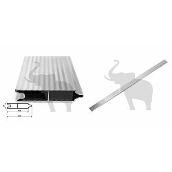 ALUMINIJSKA DASKA, BOČNA LETVA SCHMITZ 110X25X3193