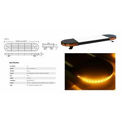 SIGNALNI SUSTAV LED LIGHTBAR - 1240x286, R10, R65, TA2 - 48xLED