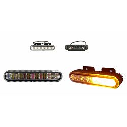 USMJERENO SVJETLO LED DUGO, 6xLED, 12W, 10-30V, KABEL 300mm, 142X30