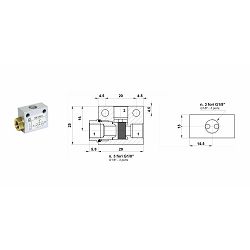 VENTIL INLINE 1/8" - AZ