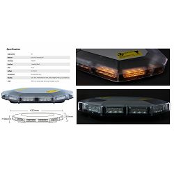 SIGNALNI SUSTAV minibar LED 420x276x80mm, R65, R10, MAGNET