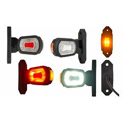 GABARIT 3 FUNKCIJE, 12/24V, 7xLED, DESNI - 105X99X37, RAZMAK IZMEĐU RUPA 78mm