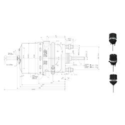 UNIVERZALNI TRISTOP CILINDAR G-16/16 - WABCO