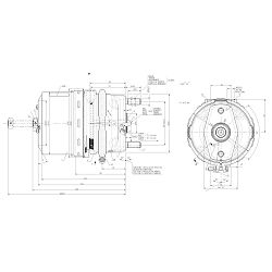 TRISTOP CILINDAR IBV G-type 24/24 - WABCO