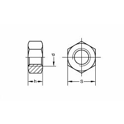 MATICA ZA PODEŠAVANJE POSTOLJA M12x1,5, DIN934, 10, 19mm ZA VILICU FI-215 - MEILLER