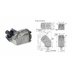 PUMPA F1-51-L,51,1cm3/r, LIJEVA - PARKER