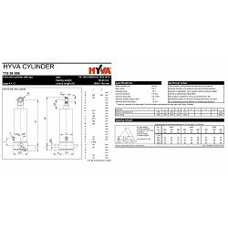 HIDRAULIČNI KIPER CILINDAR HYVA