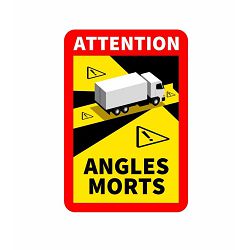 MAGNET NALJEPNICA MRTVOGA KUTA ''ANGLES MORTS'' 170x250cm - KAMION