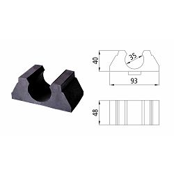 NOSAČ CIJEVI CERADE, L-92mm, ZA FI CIJEVI 35mm