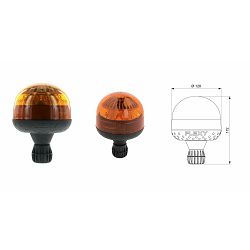 ROTIRKA 10/30V, LED, 9W, TABULARNI ČEP, H-172mm, FI-128mm, R10, R65 - VIGNAL