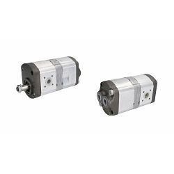 DUPLA HIDRAULIČNA PUMPA 8,8cm3/r, LIJEVA ROTACIJA, MAX 300Bar, CASE IH - REXROTH