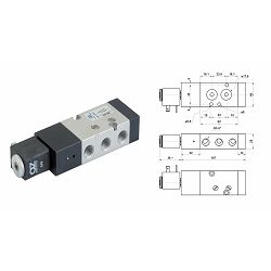 ELEKTROMAGNETNI VENTIL 582ME (ŠPULA 24VDC -138453) - AZ PNEUMATICA