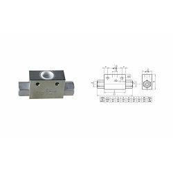 VENTIL VU2P - 110l/min, 3/4 - AM