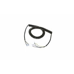 SPIRALNI KABEL PODIZNE RAMPE 12V/24V, 4-ŽILNI/POLA, ŽICA 4x0,75 - MAX 3m - HACO