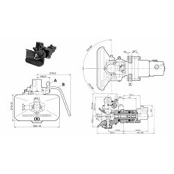 KUKA/POTEZNICA 530G6A, RUPE 160x100, RO530 - ROCKINGER (SCH)