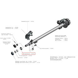 PODLOŠKA, VANJSKI FI-110mm, Unutarnji fi-63mm - GFA