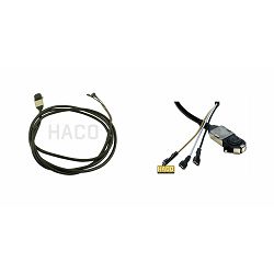 NOŽNI PREKIDAČ PODIZNE RAMPE PALFINGER, 12/24V, KABEL L-2100mm, AMP Tyco Superseal - HACO