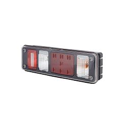 STOP LAMPA KRONE EC HYBRIDE KRONE HELLA DESNA BEZ GABARITA - CRNA PODLOGA - AM