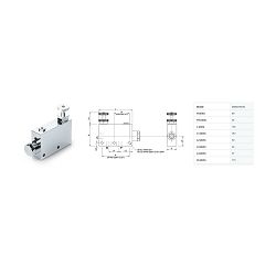 3-WAY REGULACIJSKI VENTIL PROTOKA, 3/4'' BSP, 120 L/min, MAX 350 bar