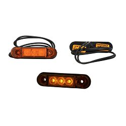 GABARIT 12/24V, KABEL 0,3m, 3XLED, visina 17,1mm; širina 65mm; dubina 14mm