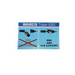 NALJEPNICA NA PRIKOLICI WABCO TRAILER EBS - WABCO