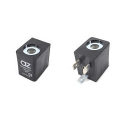 ELEKTROMAGNETNI SVITAK 12V DC 3W, FI RUPE 9mm, 29X28X22mm, 3-PIN - AZ PNEUMATICA