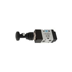 3/2 VENTIL PRIKOLICE S TASTEROM, Push - Pull, G1/8" Spring Return - AZ