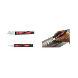 MARKER BIJELI ZA PISANJE PO ALUMINIJU, DRVU, BETON, EMAJL, GUMA, METAL, PAPIR, PLASTIKA, STAKLO