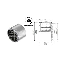 *DPF FILTER MERCEDES - DINEX + KAUCIJA 395EUR*