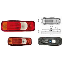 STRAŽNJA LAMPA IVECO DAILY, LIJEVA, OD 07.21. - VIGNAL